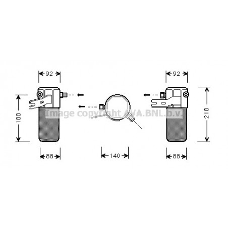 Bouteille déshydratante AVA...