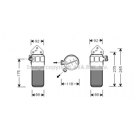Bouteille déshydratante AVA...