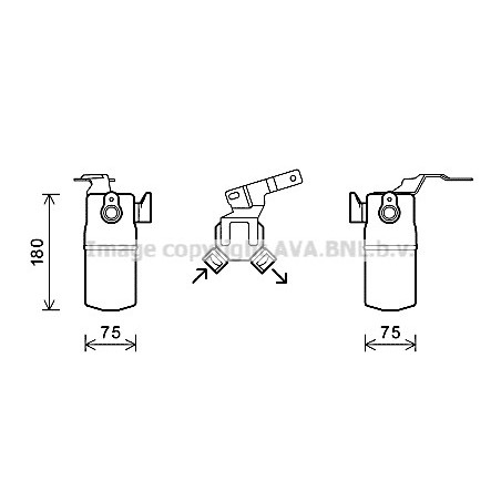 Bouteille déshydratante AVA...