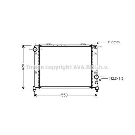 Radiateur AVA QUALITY COOLING