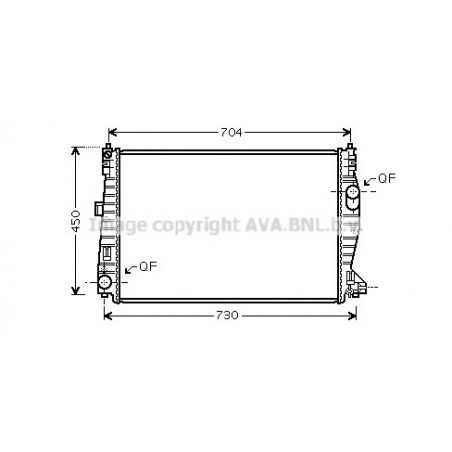 Radiateur AVA QUALITY COOLING