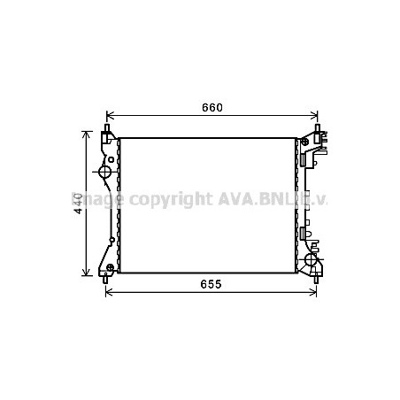 Radiateur AVA QUALITY COOLING