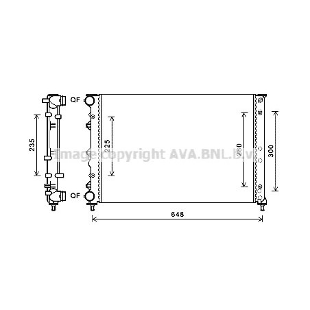 Radiateur AVA QUALITY COOLING