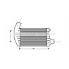 Intercooler (échangeur d'air) AVA QUALITY COOLING
