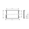 Condenseur de climatisation AVA QUALITY COOLING