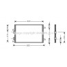 Condenseur de climatisation AVA QUALITY COOLING