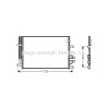 Condenseur de climatisation AVA QUALITY COOLING