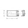 Radiateur de chauffage AVA QUALITY COOLING