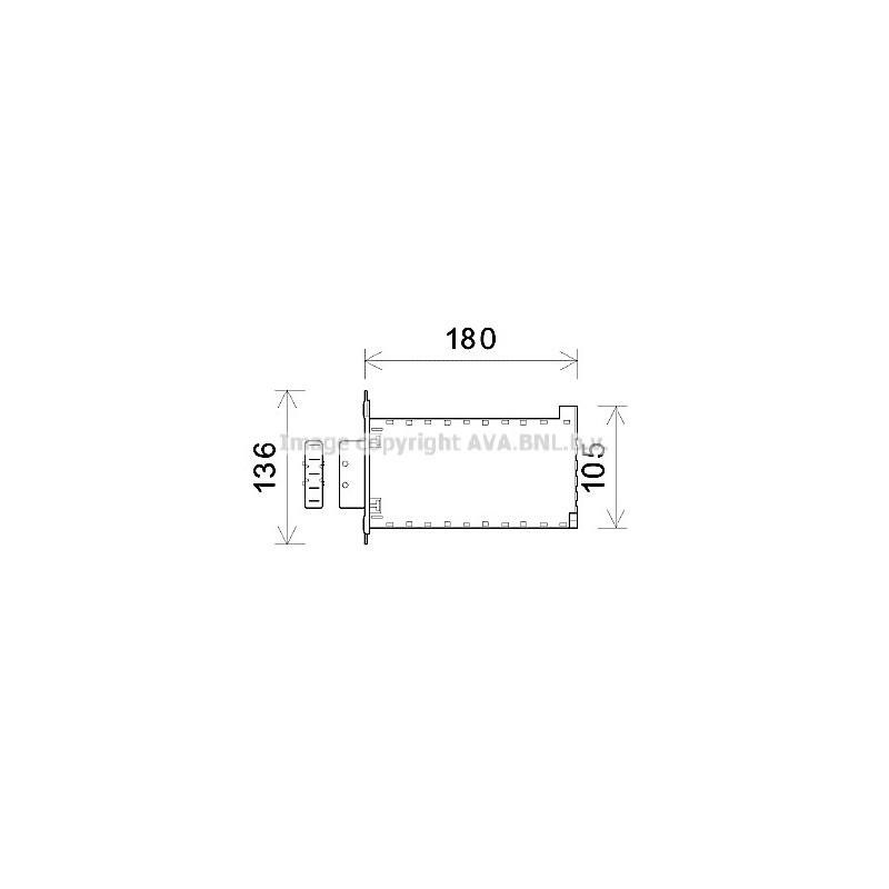 Radiateur de chauffage AVA QUALITY COOLING