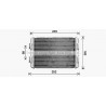 Radiateur de chauffage AVA QUALITY COOLING