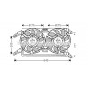 Ventilateur (refroidissement moteur) AVA QUALITY COOLING