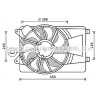 Ventilateur (refroidissement moteur) AVA QUALITY COOLING
