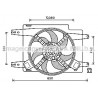 Ventilateur (refroidissement moteur) AVA QUALITY COOLING