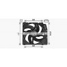Ventilateur (refroidissement moteur) AVA QUALITY COOLING