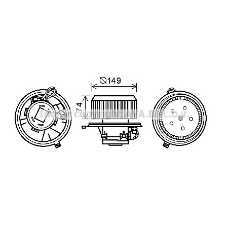 Moteur électrique (pulseur...