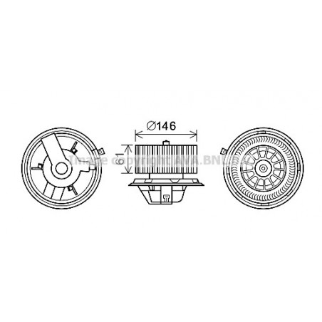 Moteur électrique (pulseur...