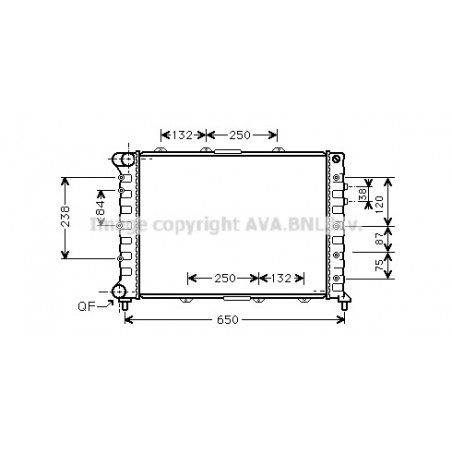 Radiateur AVA QUALITY COOLING