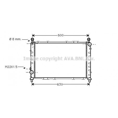 Radiateur AVA QUALITY COOLING