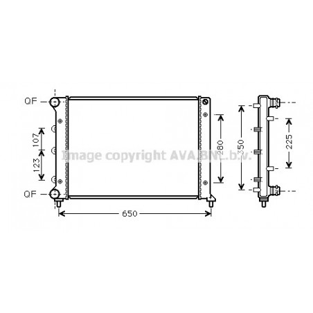 Radiateur AVA QUALITY COOLING