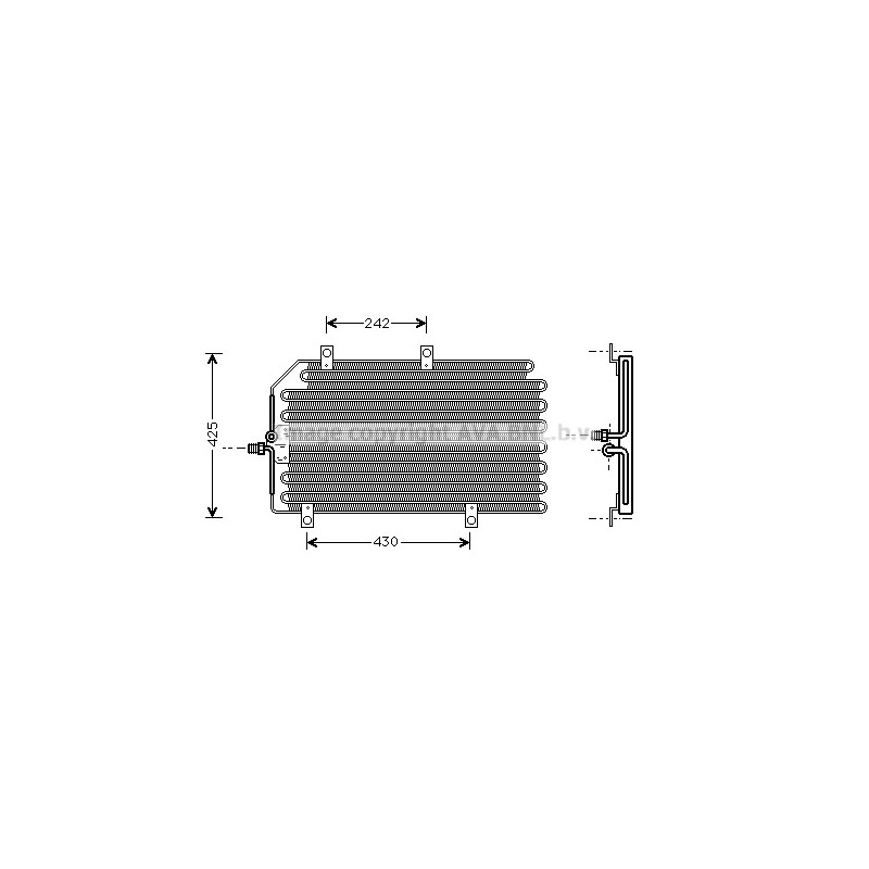 Condenseur de climatisation AVA QUALITY COOLING