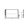 Condenseur de climatisation AVA QUALITY COOLING