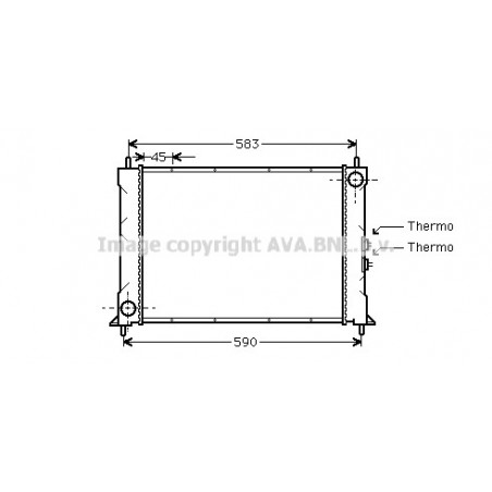 Radiateur AVA QUALITY COOLING