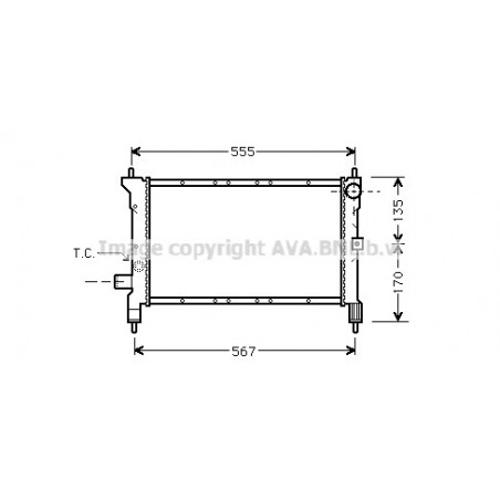 Radiateur AVA QUALITY COOLING