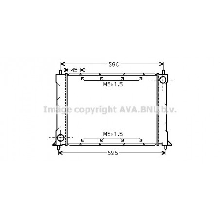 Radiateur AVA QUALITY COOLING