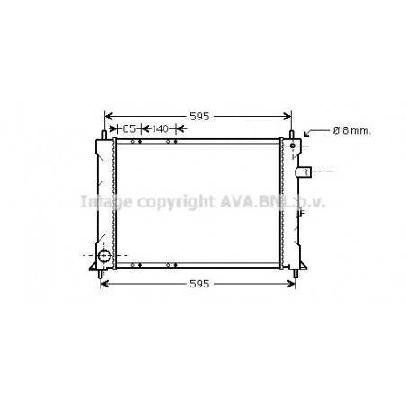 Radiateur AVA QUALITY COOLING
