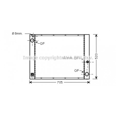 Radiateur AVA QUALITY COOLING