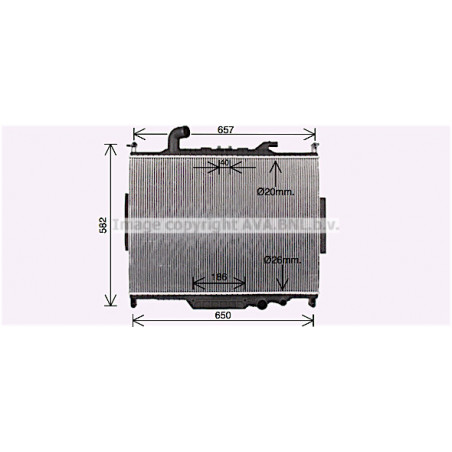 Radiateur AVA QUALITY COOLING