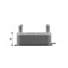 Radiateur d'huile de boite de vitesse automatique AVA QUALITY COOLING
