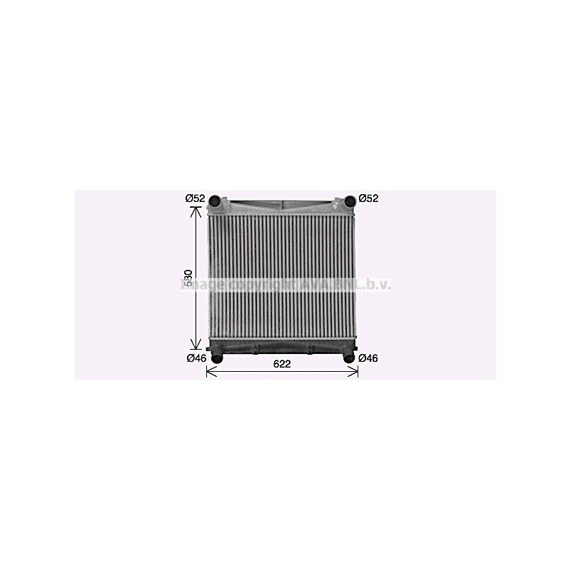 Intercooler (échangeur d'air) AVA QUALITY COOLING