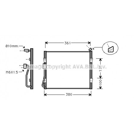 Condenseur de climatisation...