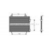 Condenseur de climatisation AVA QUALITY COOLING