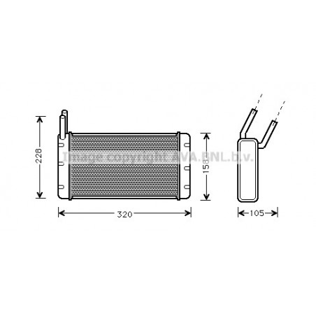 Radiateur de chauffage AVA...