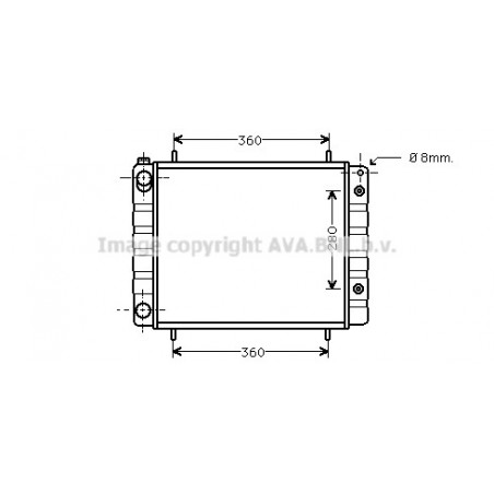 Radiateur AVA QUALITY COOLING