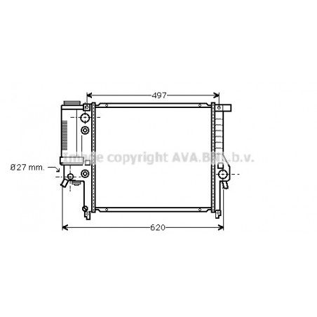 Radiateur AVA QUALITY COOLING