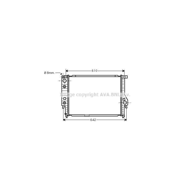 Radiateur AVA QUALITY COOLING