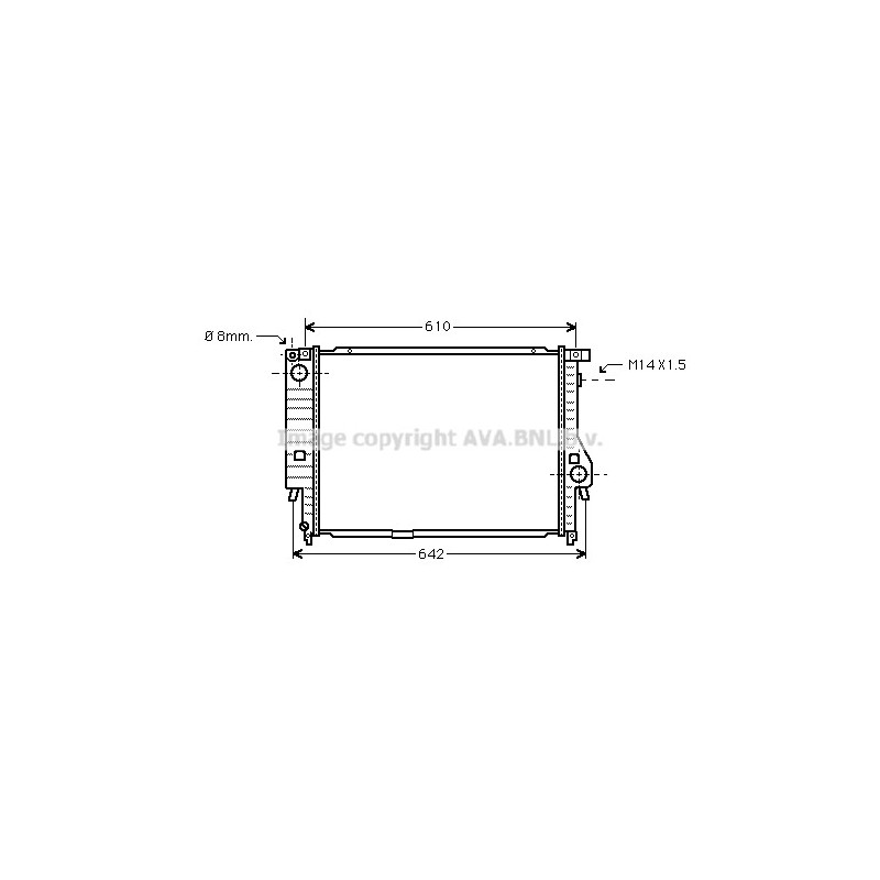 Radiateur AVA QUALITY COOLING