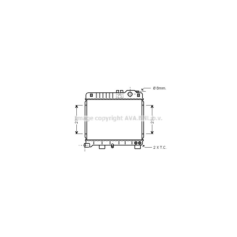 Radiateur AVA QUALITY COOLING