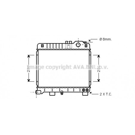 Radiateur AVA QUALITY COOLING