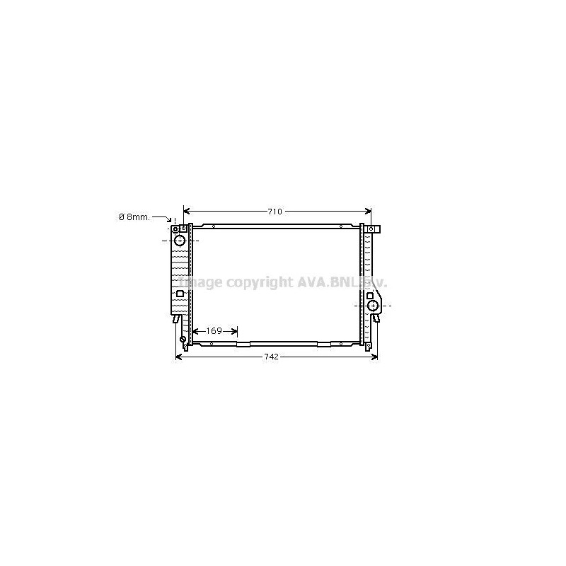 Radiateur AVA QUALITY COOLING