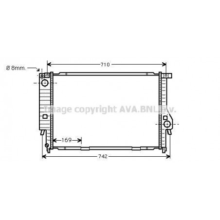 Radiateur AVA QUALITY COOLING