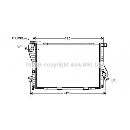 Radiateur AVA QUALITY COOLING
