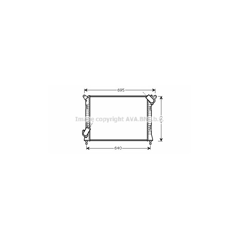 Radiateur AVA QUALITY COOLING