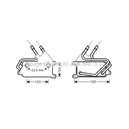 Radiateur d'huile de boite...