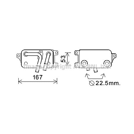 Radiateur d'huile de boite...