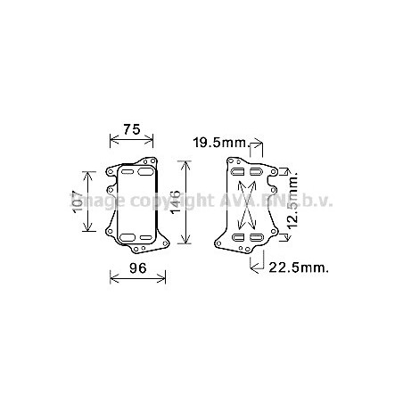 Radiateur d'huile de boite...