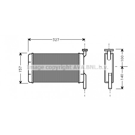 Radiateur de chauffage AVA...